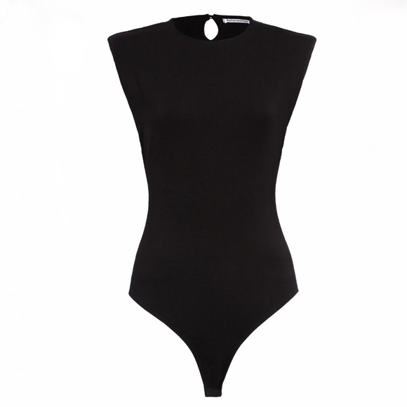 New Reformation Citta Bodysuit in Black Size Small - Picture 1 of 5